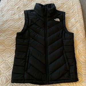 The North Face puffer vest- Black